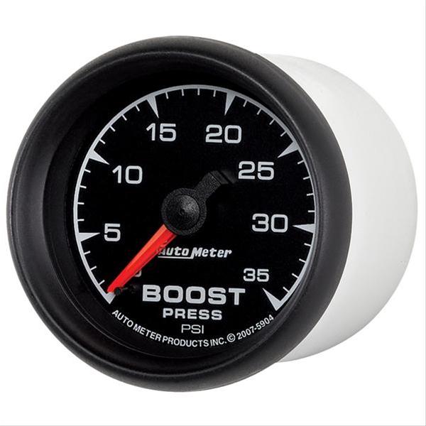 2 - 1/16" Mechanical Boost Gauge, 0 - 35 PSI, phantom - Diesel Freak
