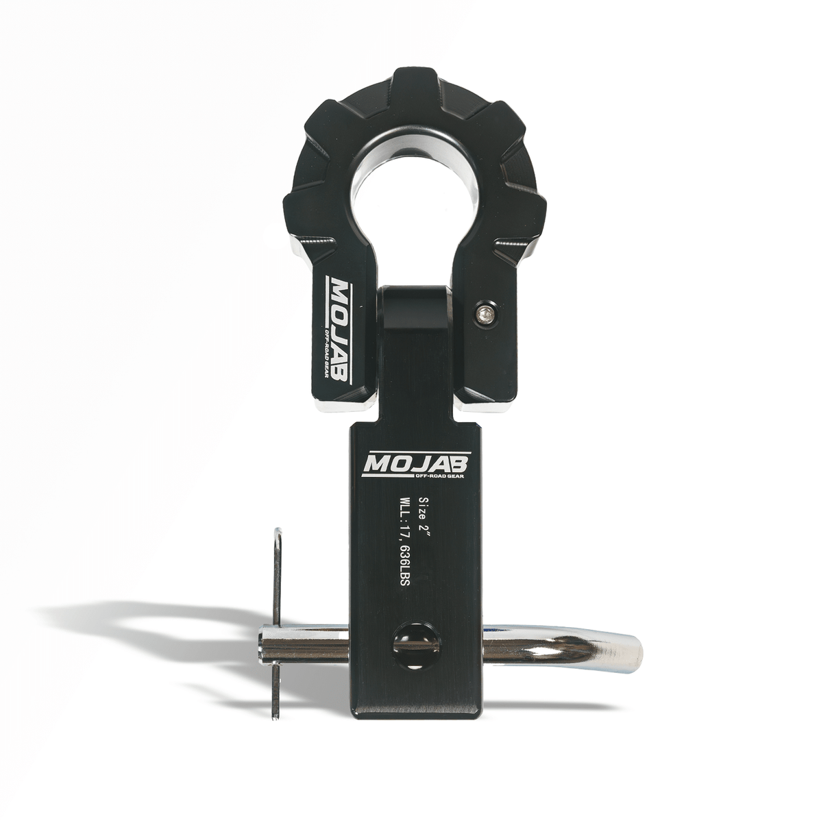 2'' Aluminum Hitch Receiver with Aluminum D - Shackle 9T (Lifetime Warranty) - Diesel Freak