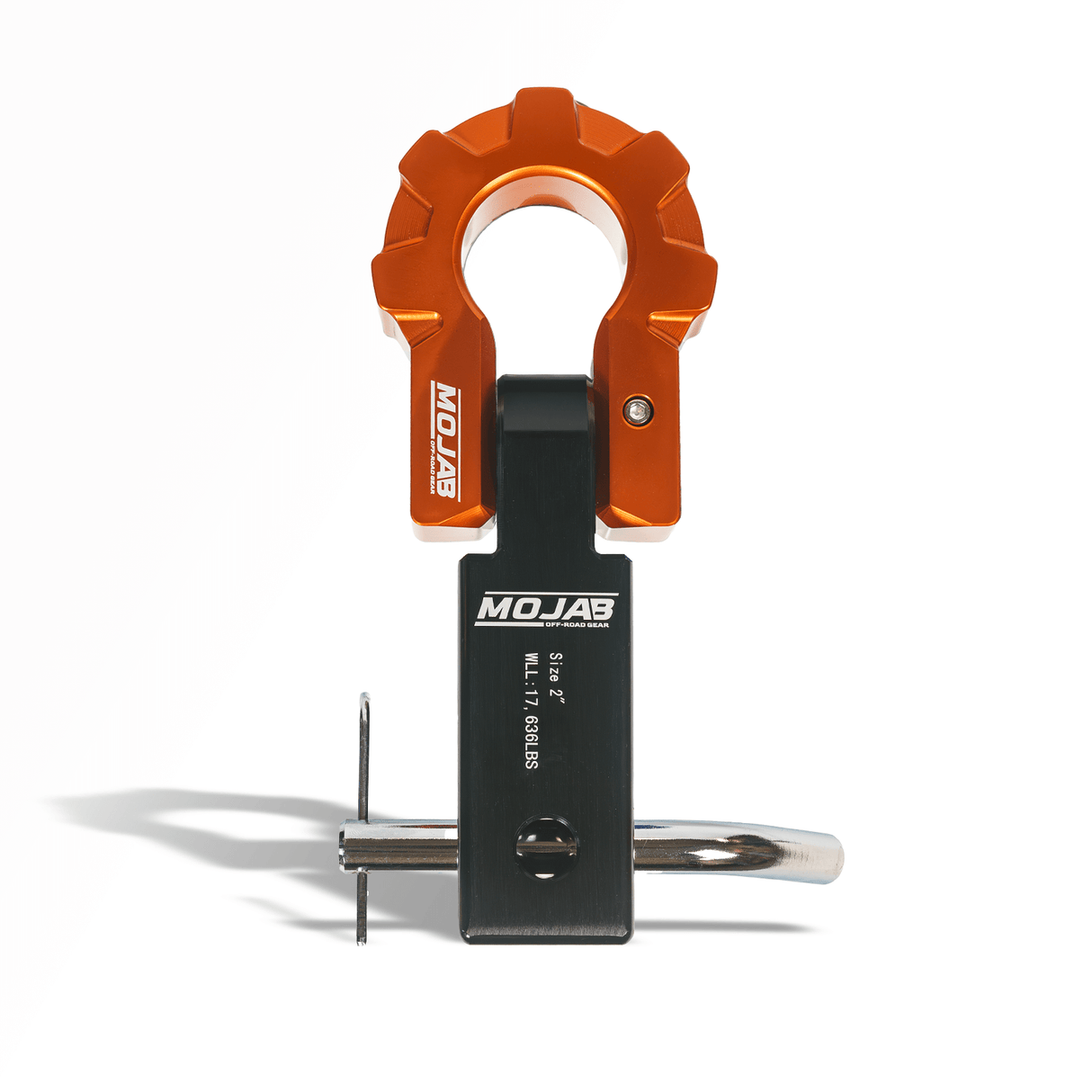 2'' Aluminum Hitch Receiver with Aluminum D - Shackle 9T (Lifetime Warranty) - Diesel Freak