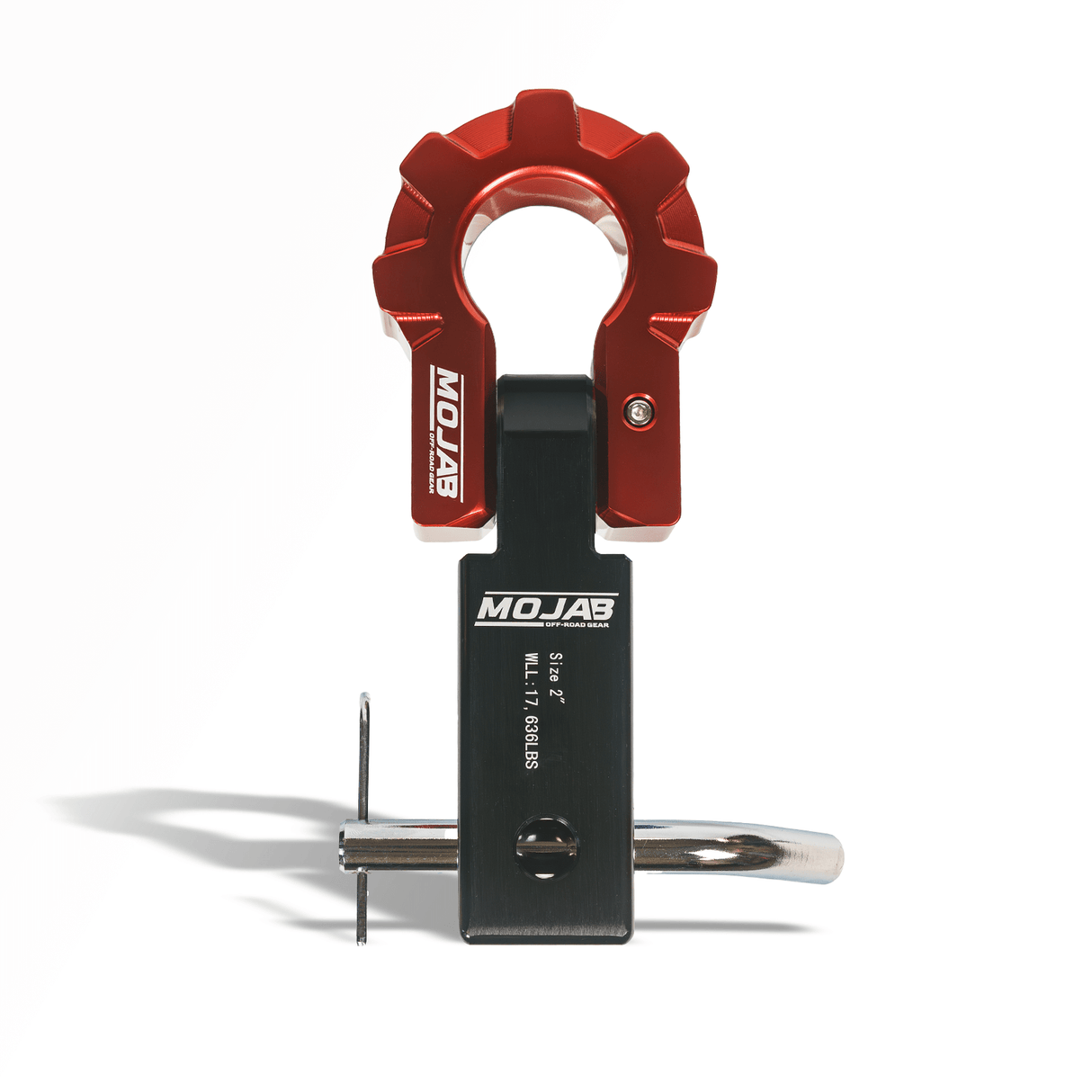 2'' Aluminum Hitch Receiver with Aluminum D - Shackle 9T (Lifetime Warranty) - Diesel Freak