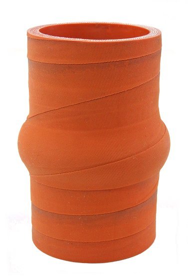 2" ID X 4" Long - Matte Red - Aramid 500F - Diesel Freak