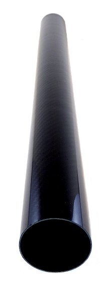 2" OD X 24" Long Carbon Fiber tube - Diesel Freak