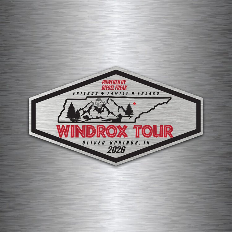 2026 Windrox Tour Magnet - Diesel Freak