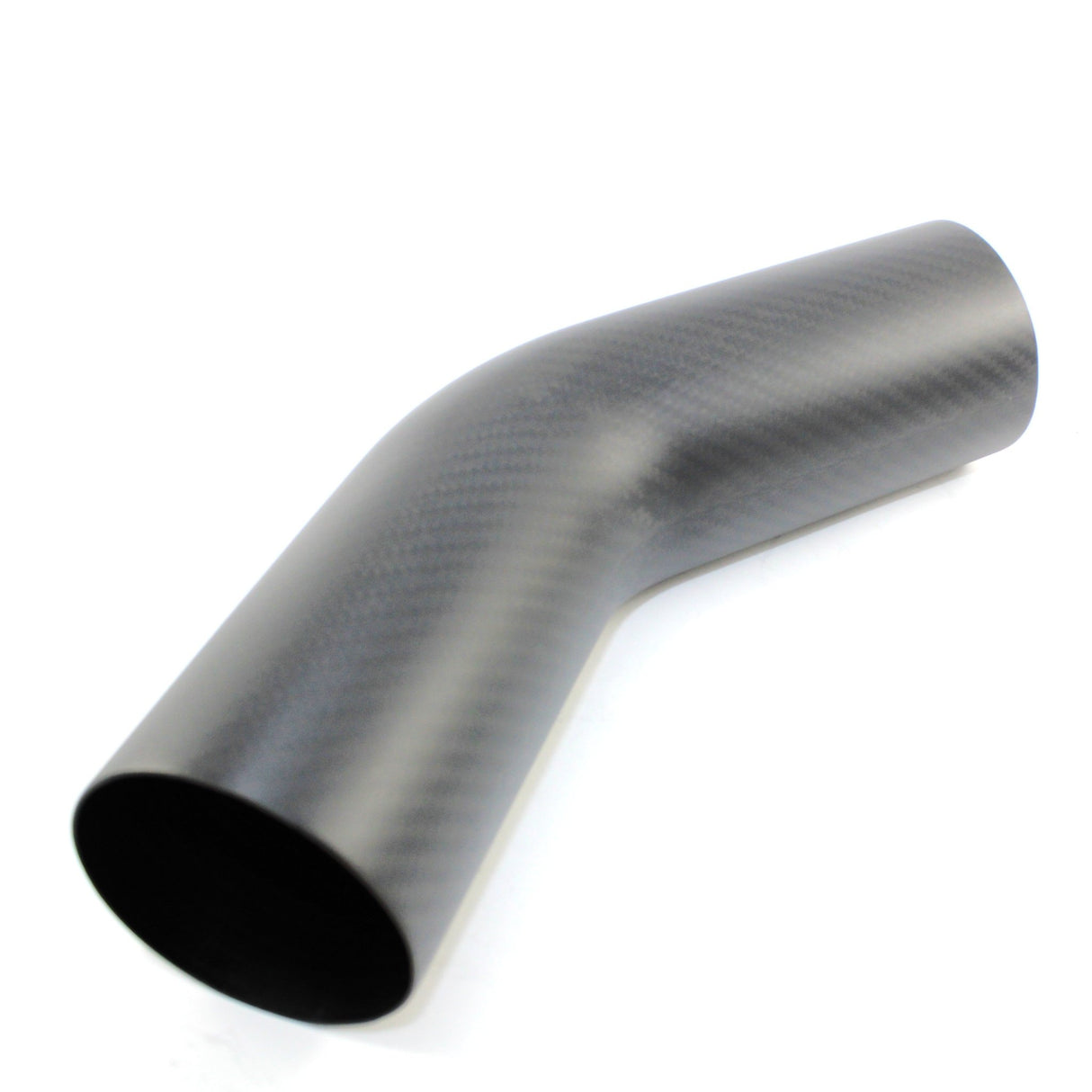 3" OD X 45 Degree Carbon Fiber - Matte Finish - Diesel Freak