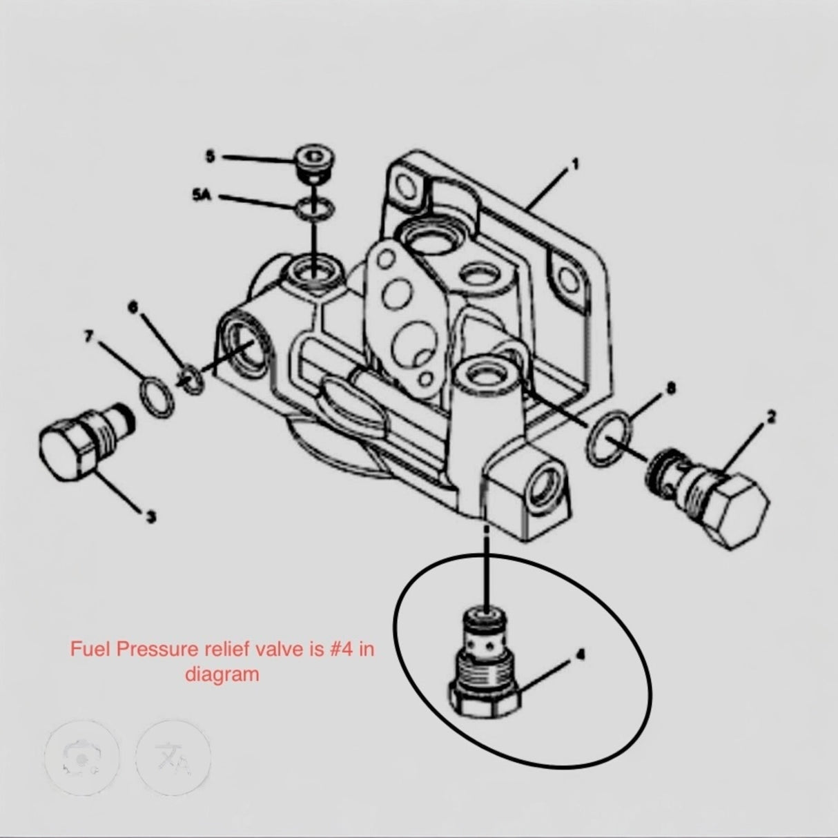 3049385 High volume fuel pressure relief valve - Diesel Freak