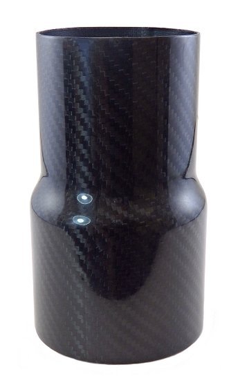 3.5" OD to 3" OD Carbon fiber reducer - Diesel Freak