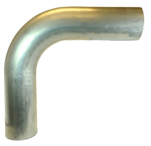 4" OD X 90 Degree Aluminum elbow - Diesel Freak