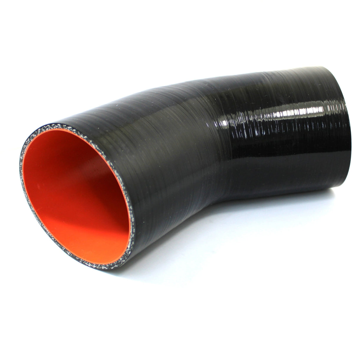 5" ID 45 degree elbow - Gloss Black - Diesel Freak
