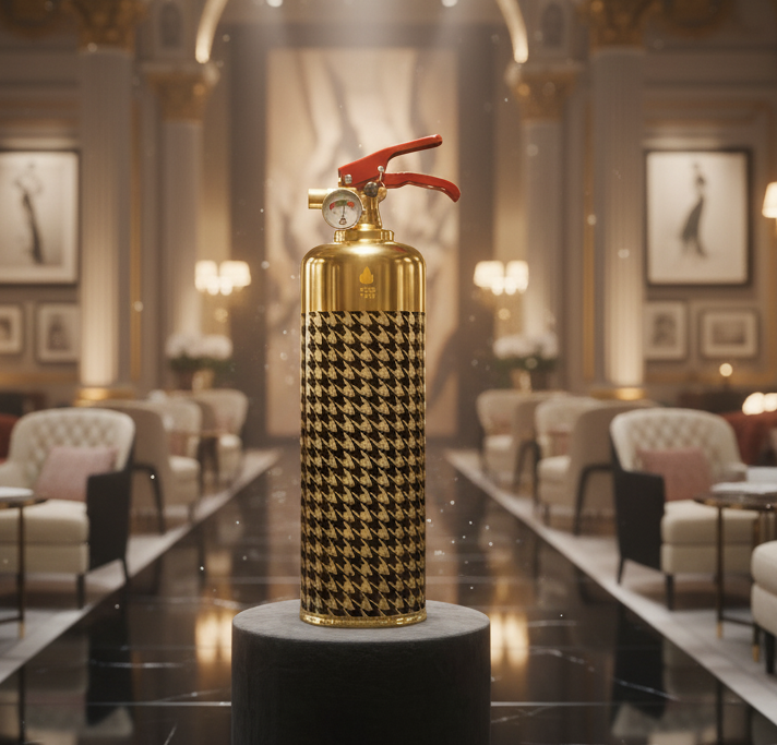 Coco - Brass fire extinguisher