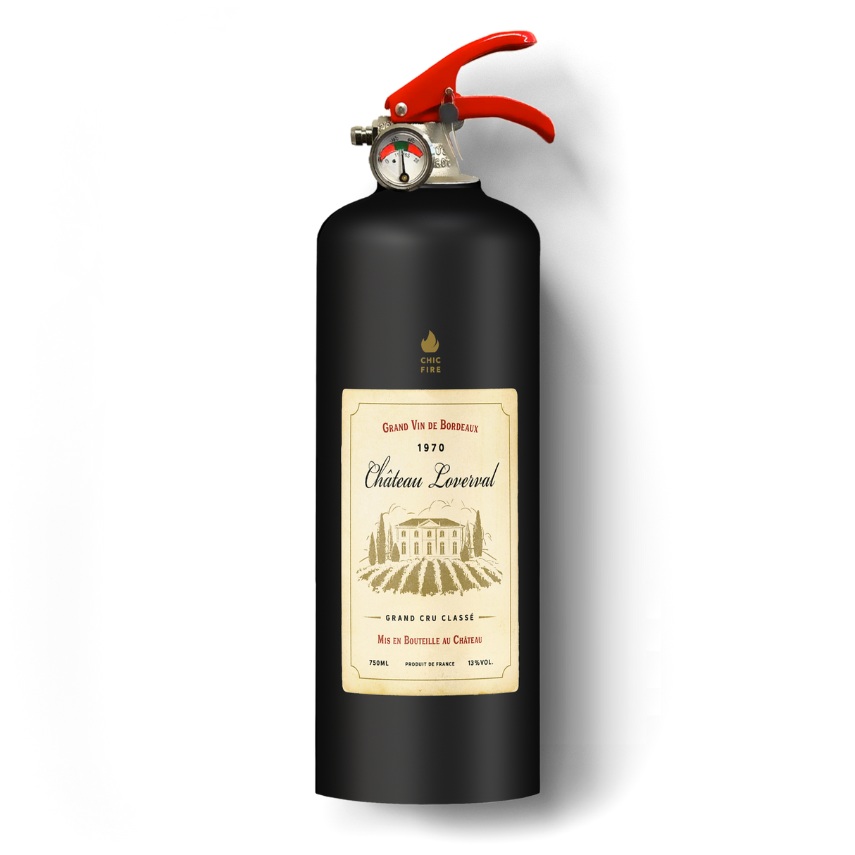 Chateau fire extinguisher