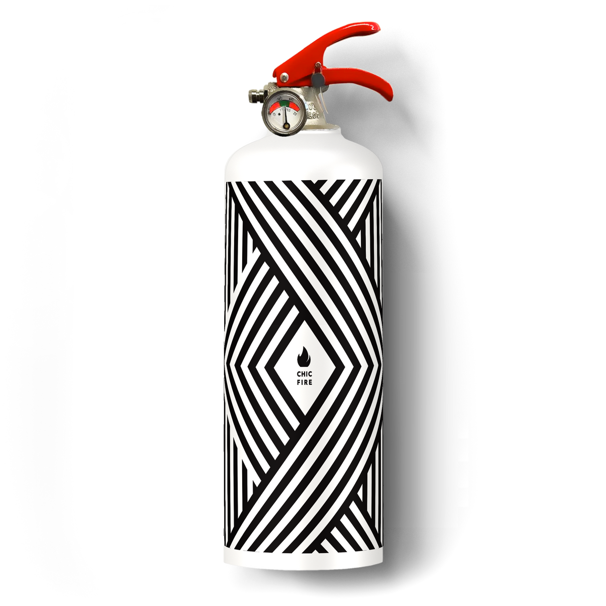 Stripes fire extinguisher