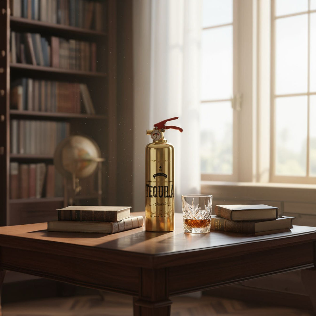 Tequila - Brass fire extinguisher