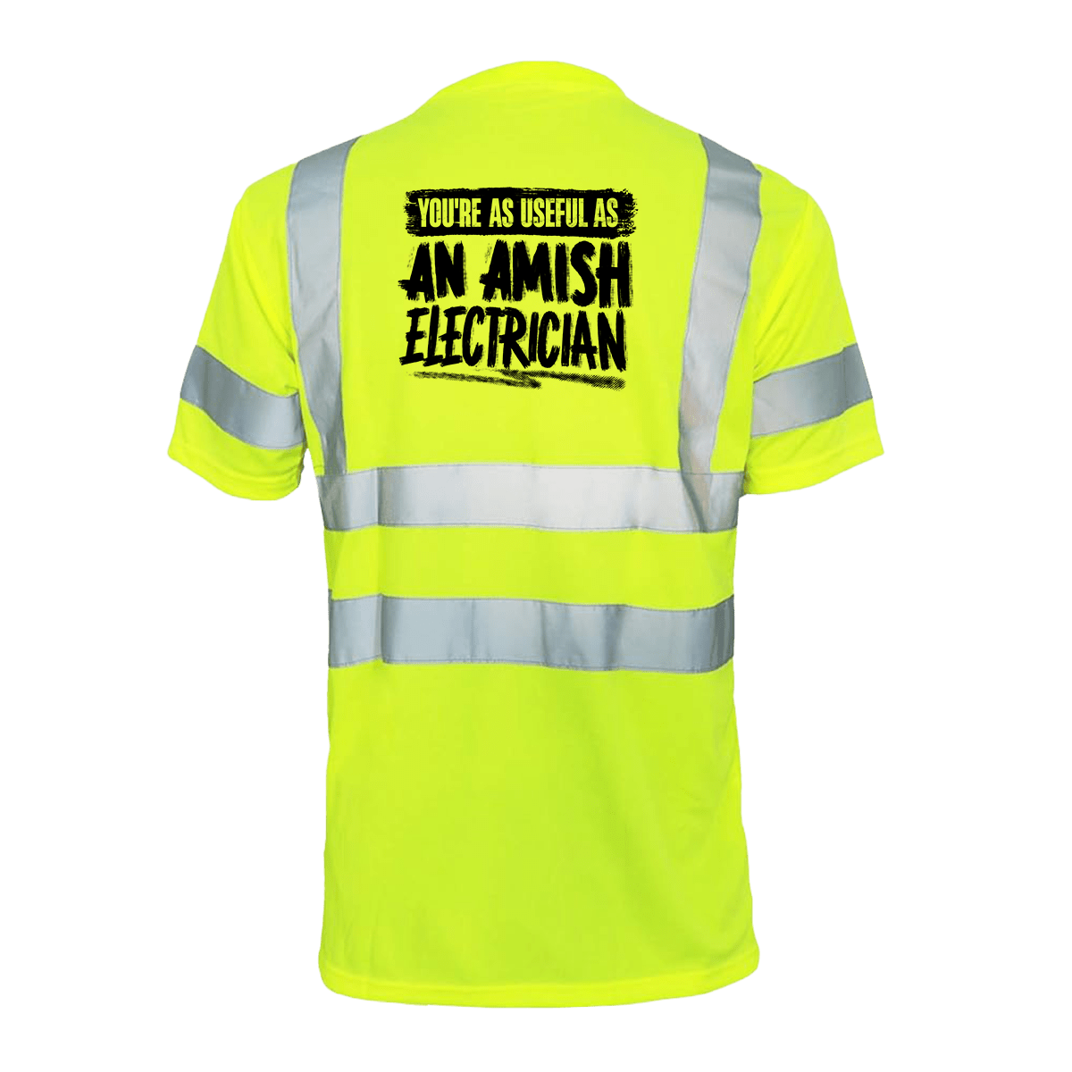 Amish Electrician - Reflective Safety T-Shirt - Diesel Freak