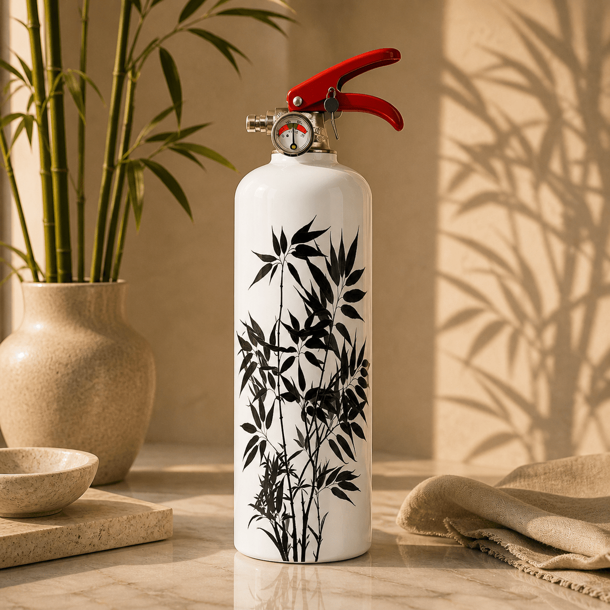 Bamboo fire extinguisher - Diesel Freak