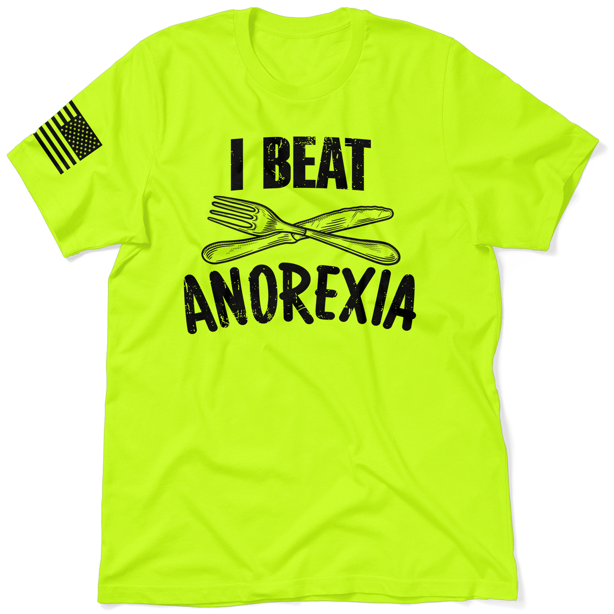 Beat Anorexia - Safety Yellow T-Shirt - Diesel Freak