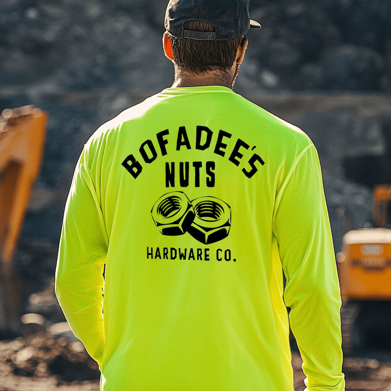Bofadee's - Long Sleeve Hi - Vis T-Shirt - Diesel Freak
