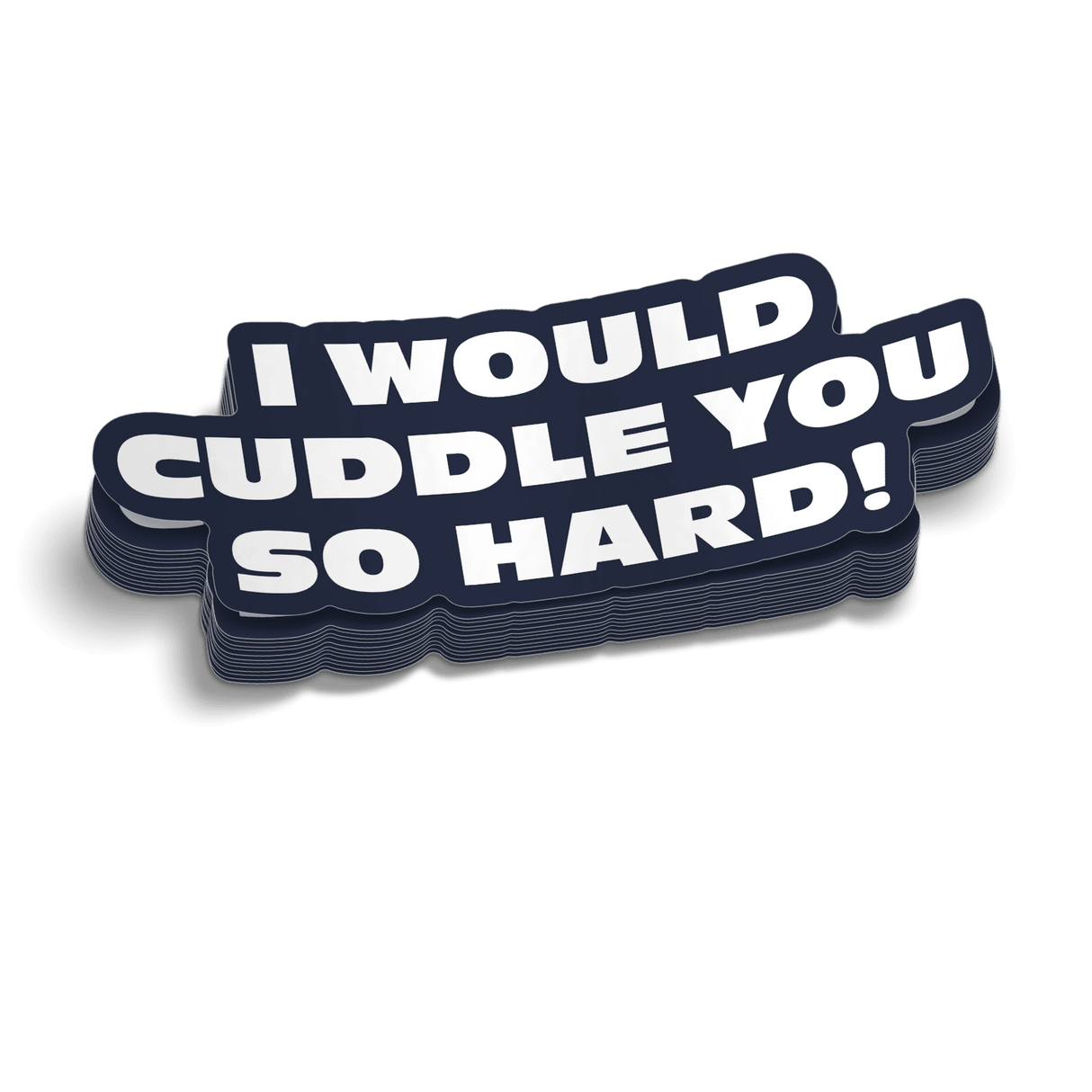 Cuddle - Hard Hat Decal - Diesel Freak