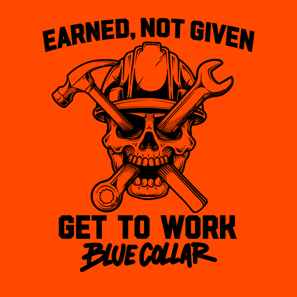 Earned Not Given - Hi Vis T-Shirt - Long Sleeve - Diesel Freak