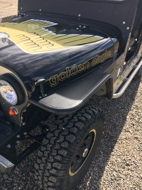 Flat DIY Front Tube Fender Kit for Roxor by OTR - Diesel Freak