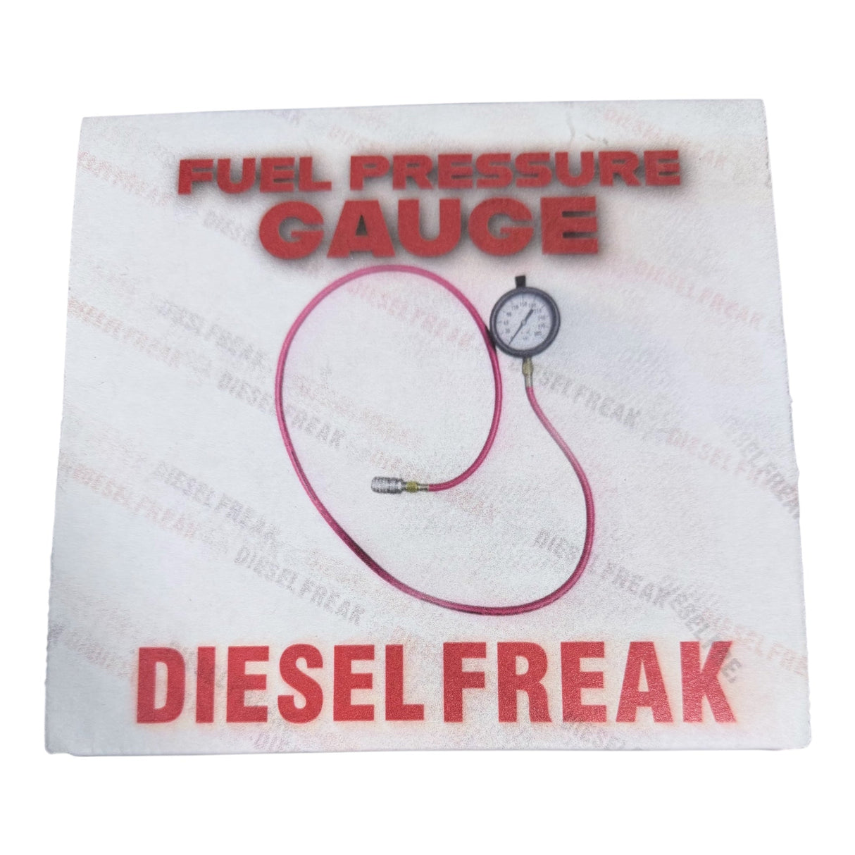 Fuel Pressure gauge - Diesel Freak