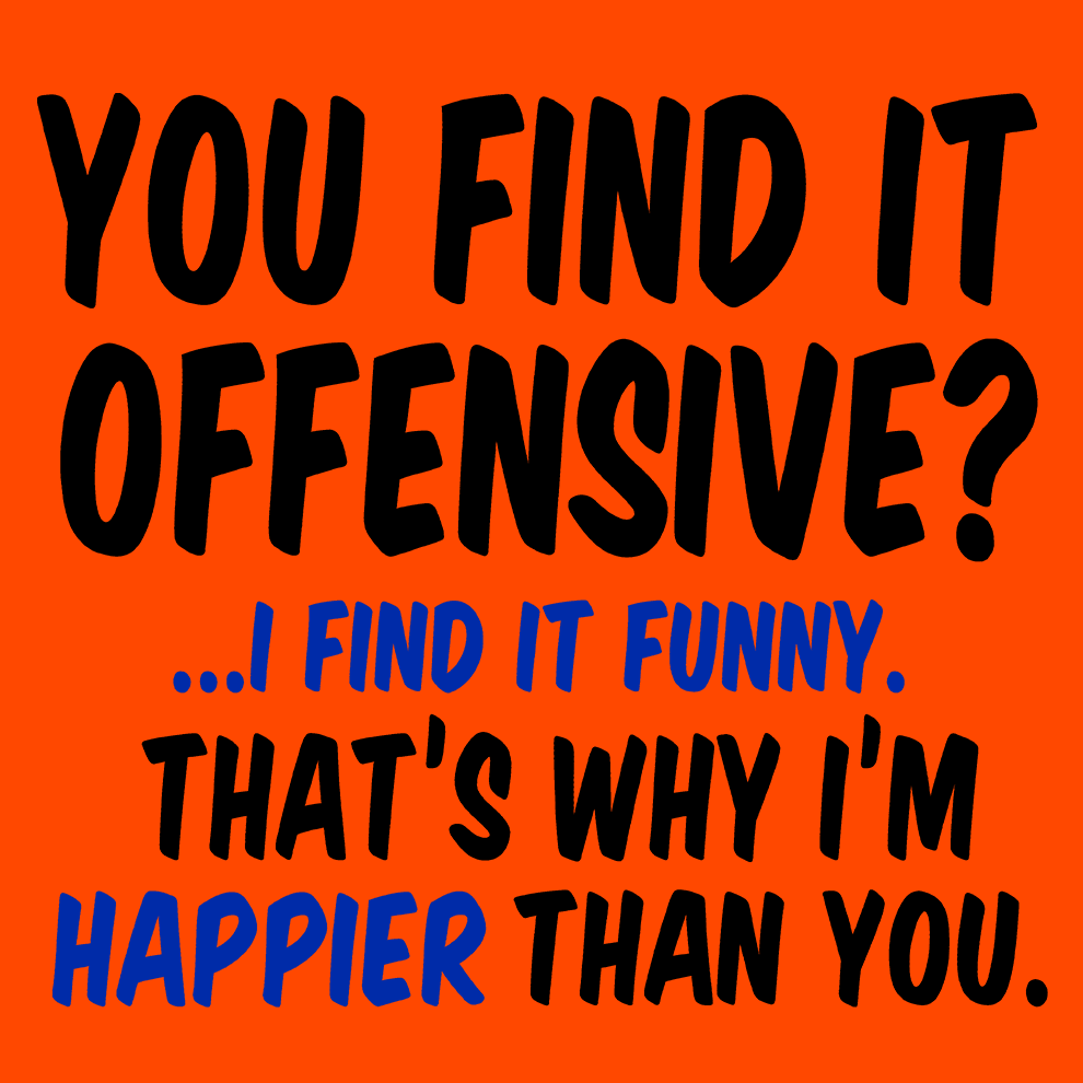 Happier Than You - Safety Yellow T-Shirt - Diesel Freak