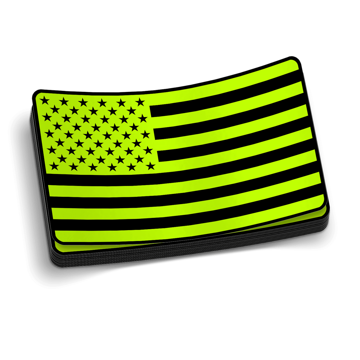 Hi Vis Flag - Hard Hat Decal - Diesel Freak