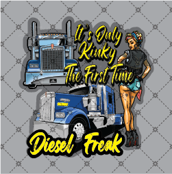 Kinky Sticker - Diesel Freak