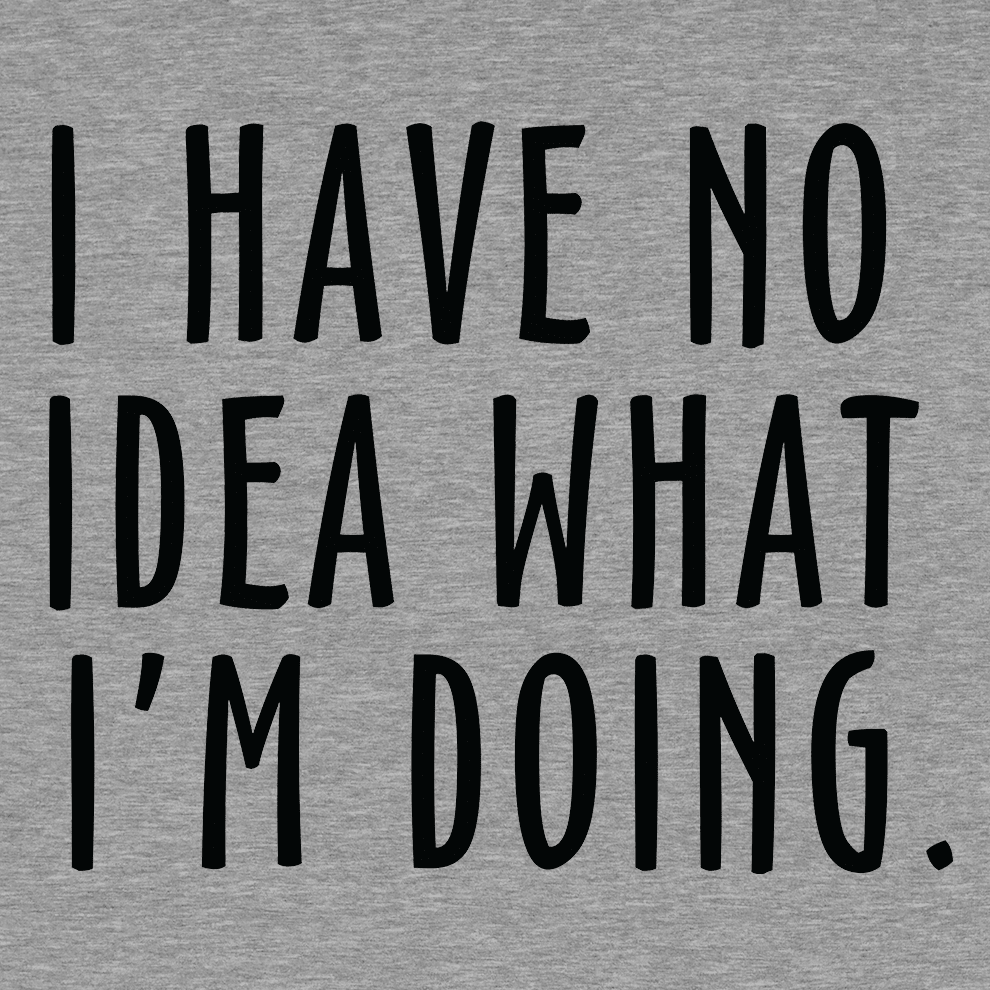 No Idea What I'm Doing - Safety Yellow Hi - Vis T-Shirt - Diesel Freak