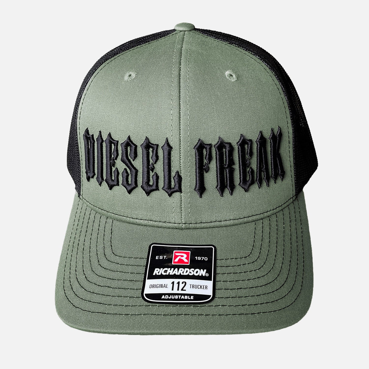 Piston Head Puff Embroidered Trucker Hat - Diesel Freak