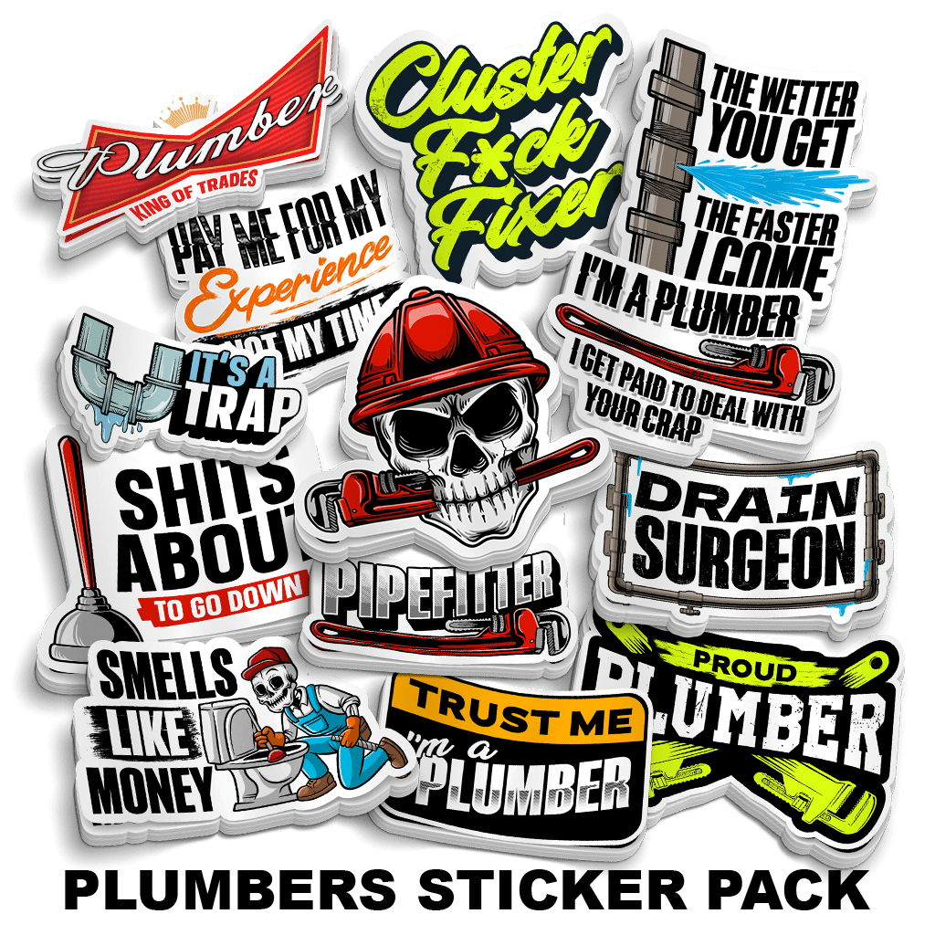 Plumbers Sticker Pack - Diesel Freak