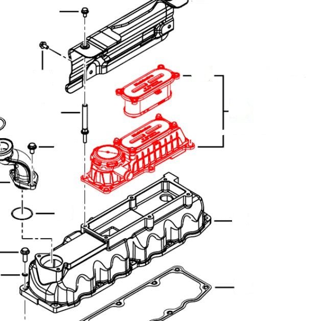 Roxor Crankcase Vent Filter - Diesel Freak