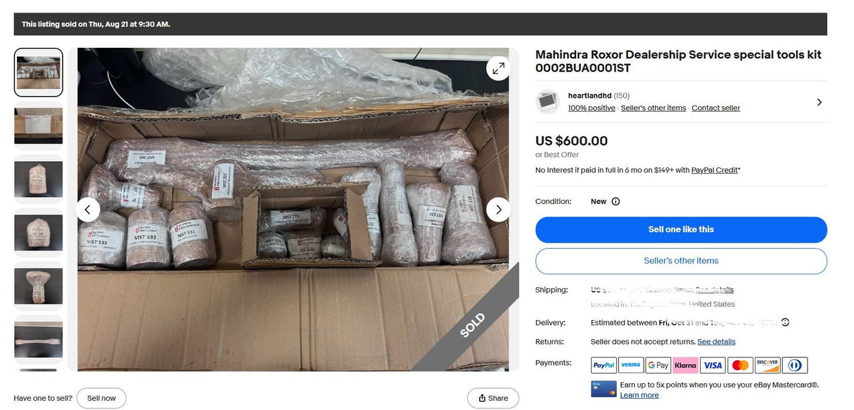 Roxor Dealer Tool Kit - Diesel Freak