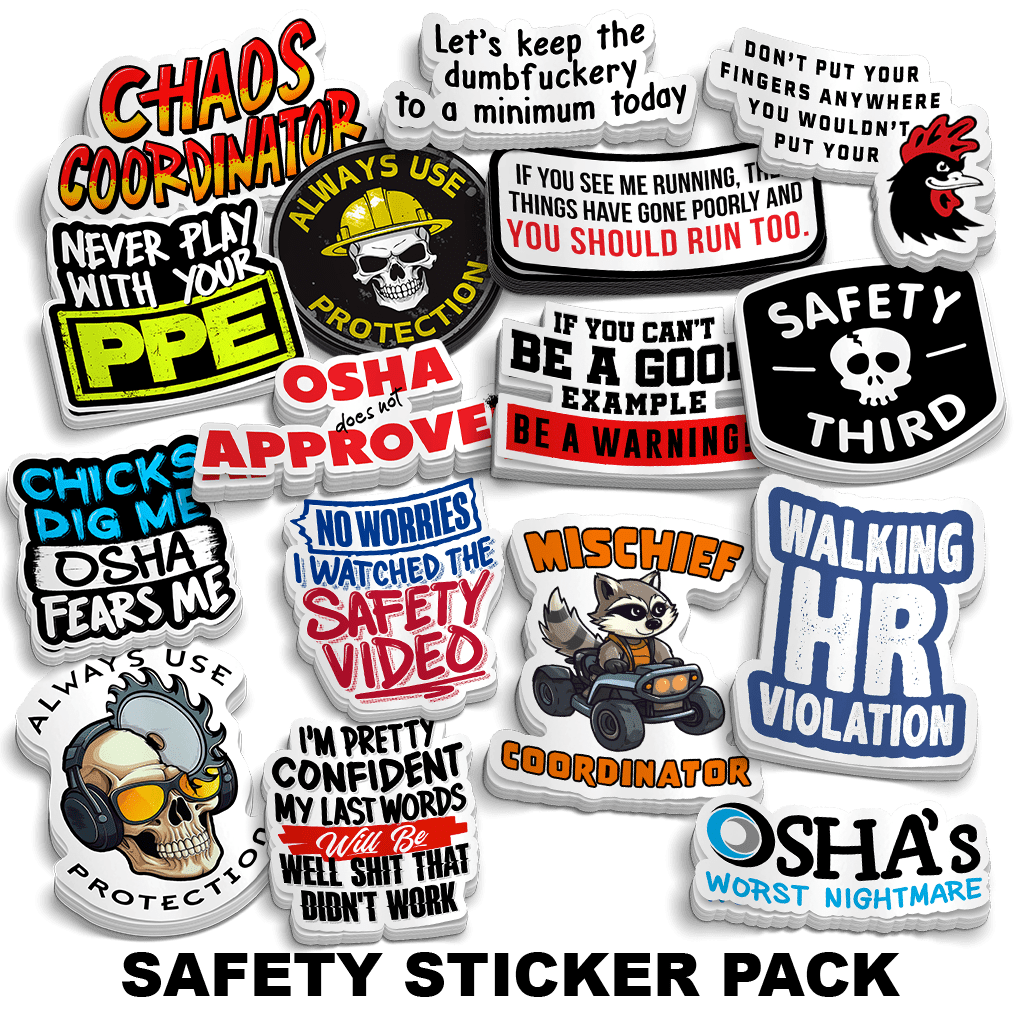 Safety Sticker Pack - Diesel Freak