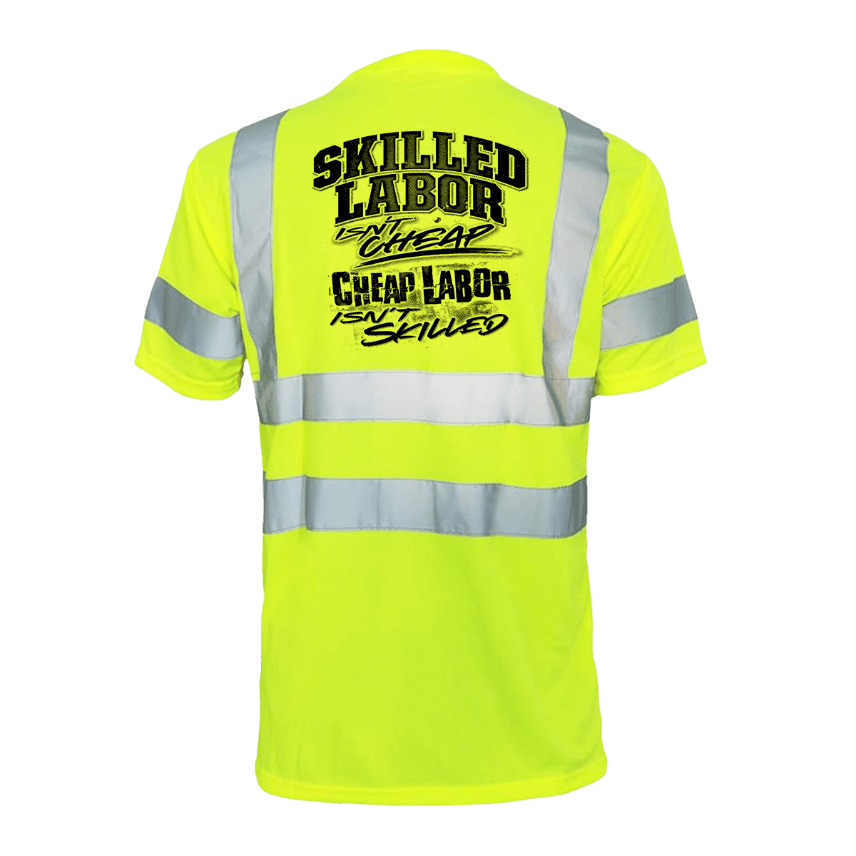Skilled Labor - Reflective Safety T-Shirt - Diesel Freak