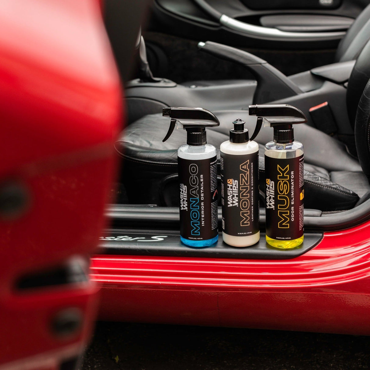 WASH&WHIPS 3 - Step Car Care System - Diesel Freak