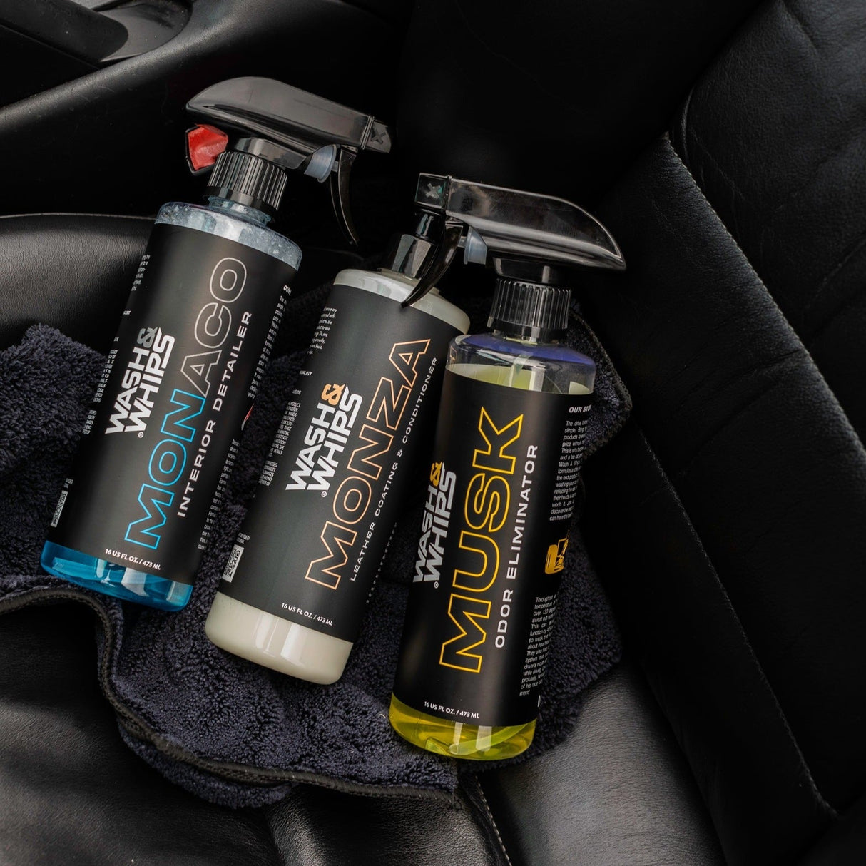 WASH&WHIPS CLEAN - Interior Car Wash Kit (Step 2) - Diesel Freak