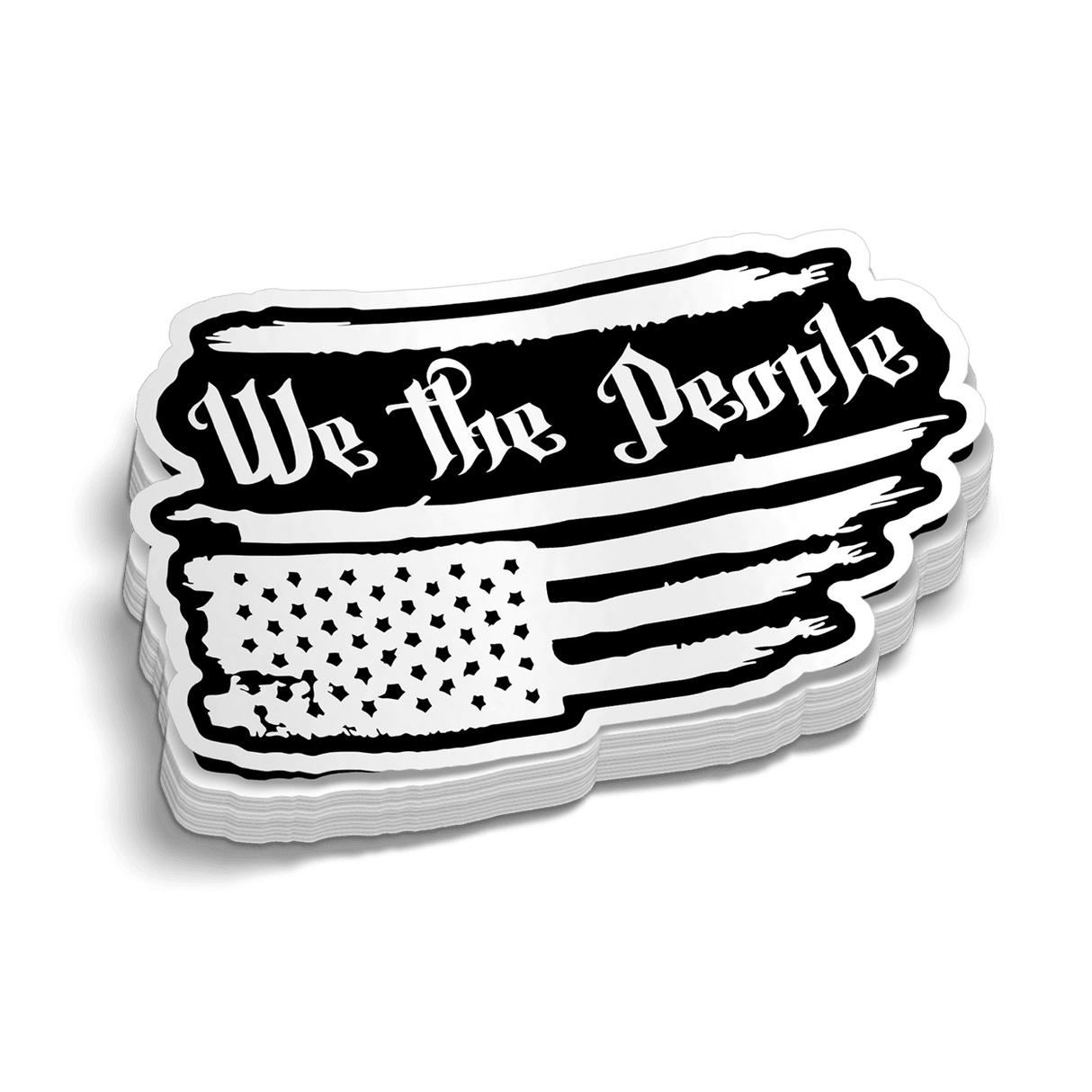 We The People Hard Hat Decal - Diesel Freak