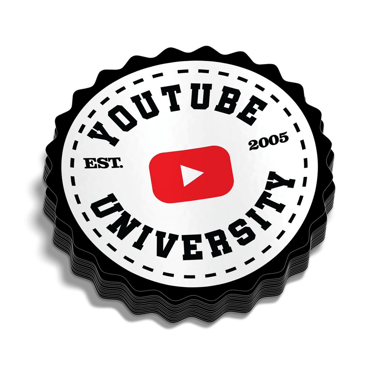 YT University Hard Hat Decal - Diesel Freak