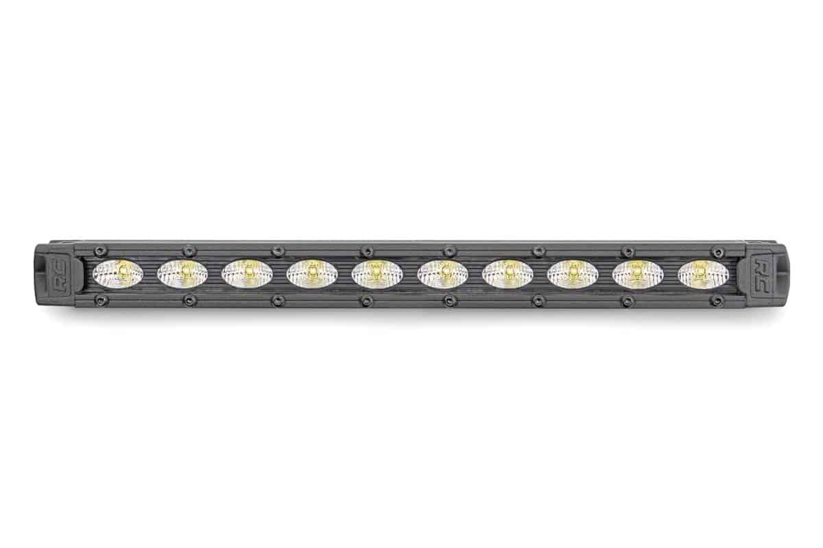 10-Inch Slimline Cree LED Light Bar (Black Series) - Diesel Freak