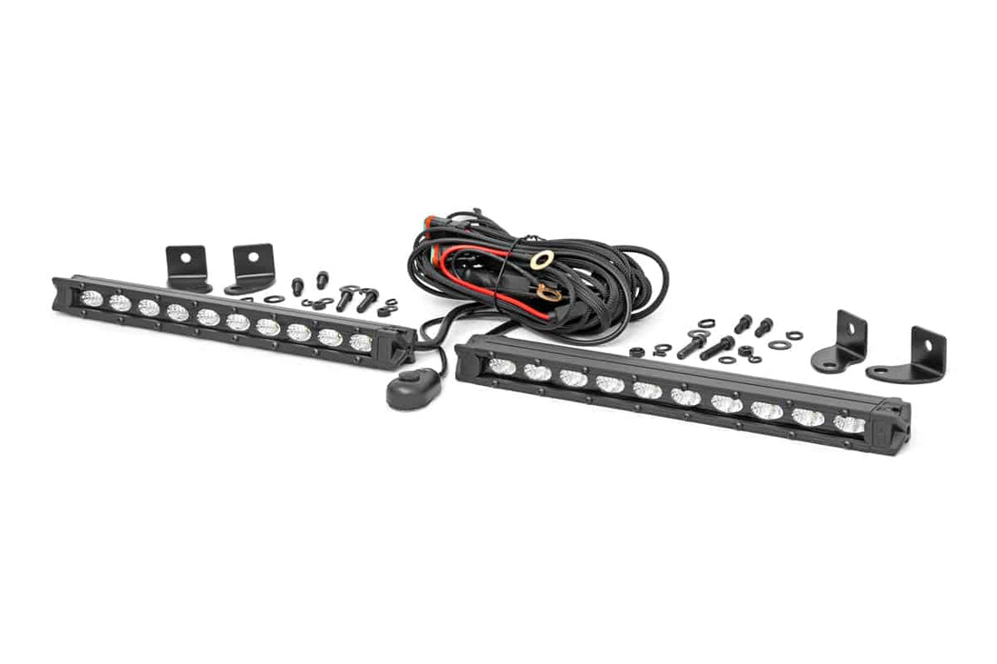 10-Inch Slimline Cree LED Light Bars (Pair) - Diesel Freak