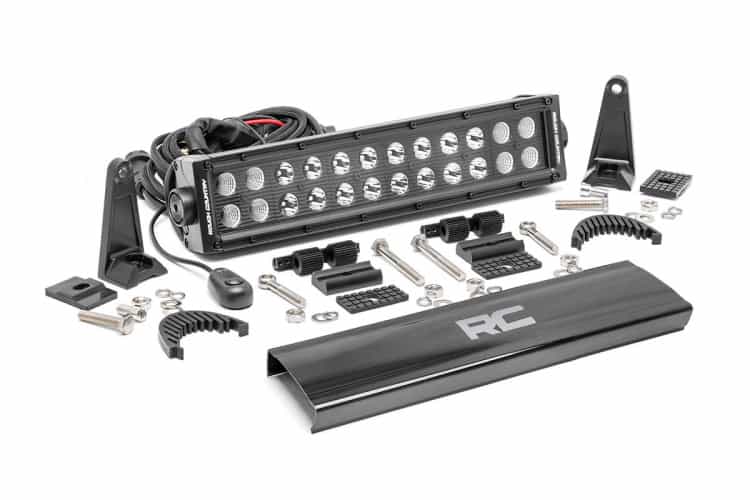 12-Inch Cree LED Light Bar - (Dual Row | Black Series) - Diesel Freak