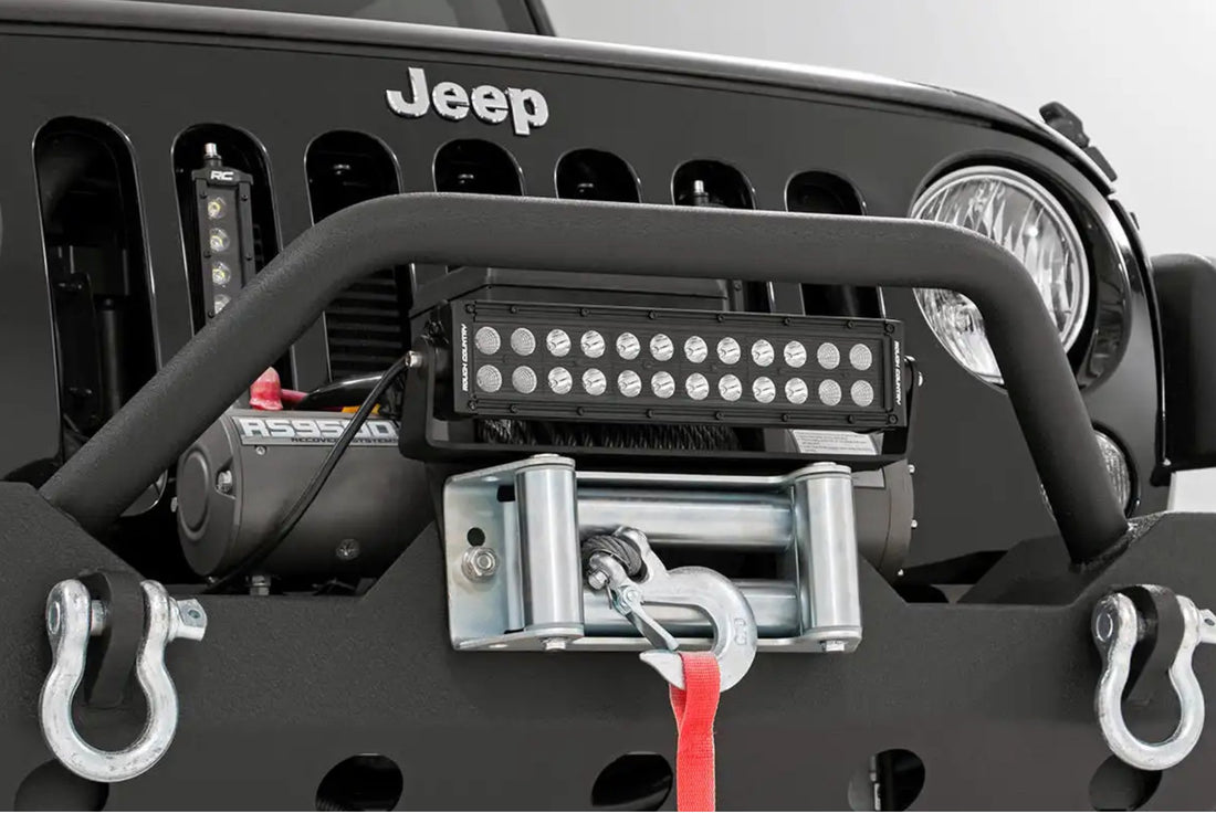 12-Inch Cree LED Light Bar - (Dual Row | Black Series) - Diesel Freak