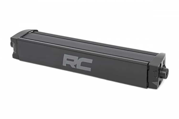 12-Inch Single Row Cree LED Light Bar - Black Series w/ Cool White DRL - Diesel Freak