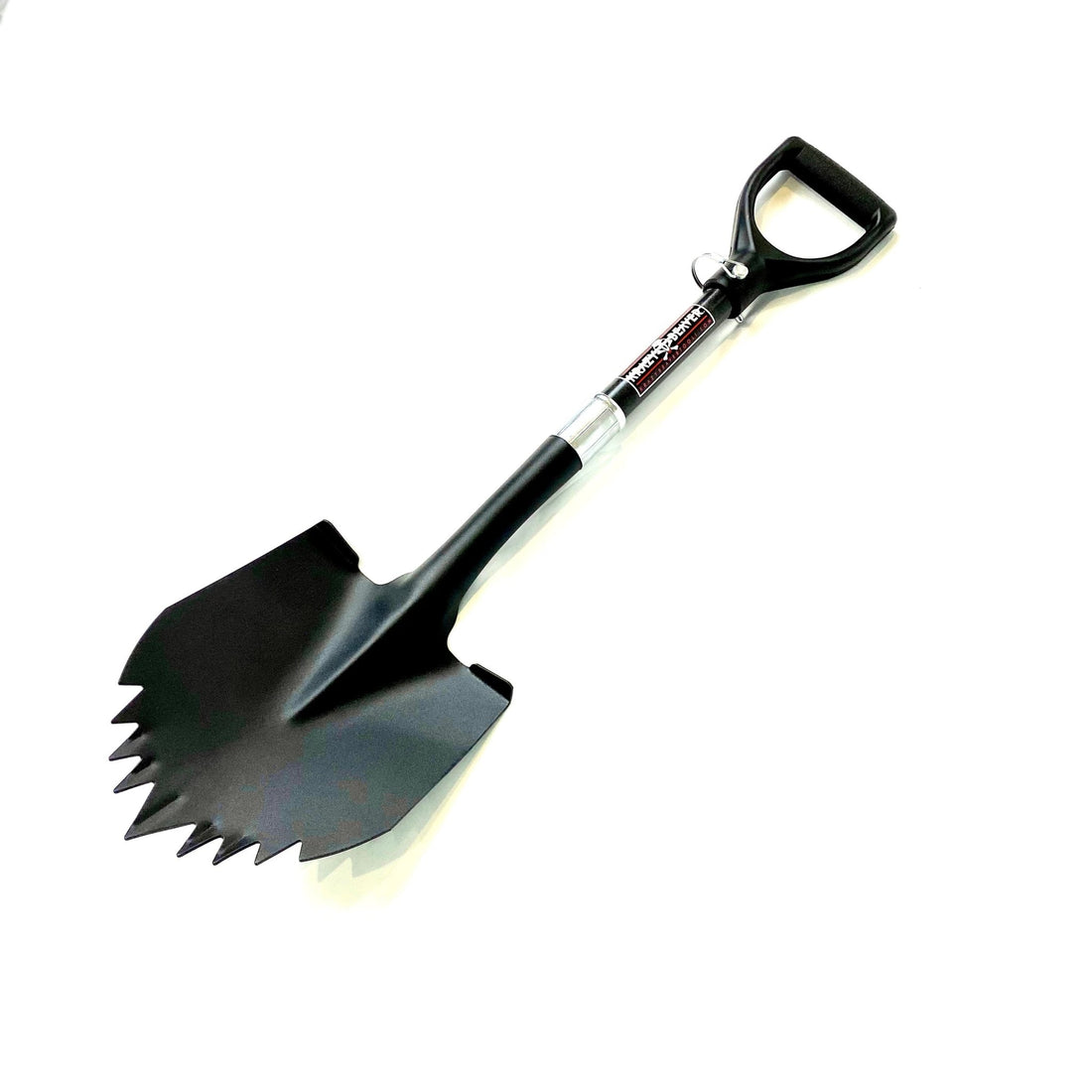 ATV / UTV Krazy Beaver Shorty Shovel (Textured Black Head / Black Handle) - Diesel Freak