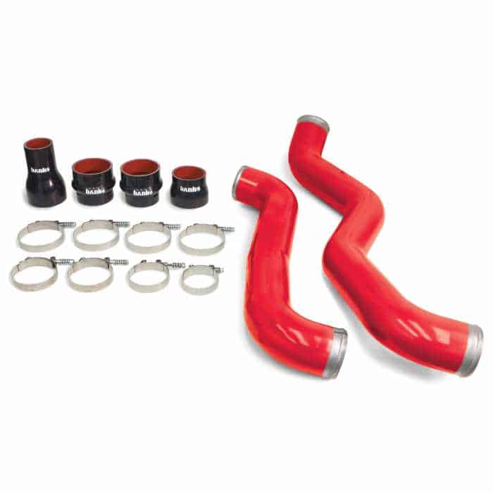 Banks Boost Tube Set Upgrade Kit Red powder-coated - Diesel Freak