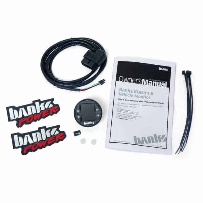Banks iDash 1.8 DataMonster Universal CAN, Stand- Alone for OBDII CAN bus vehicles, Primary Gauge - Diesel Freak