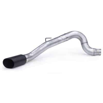 Banks Monster Exhaust System 5-inch Single Exit, Cerakote Black Tip - Diesel Freak