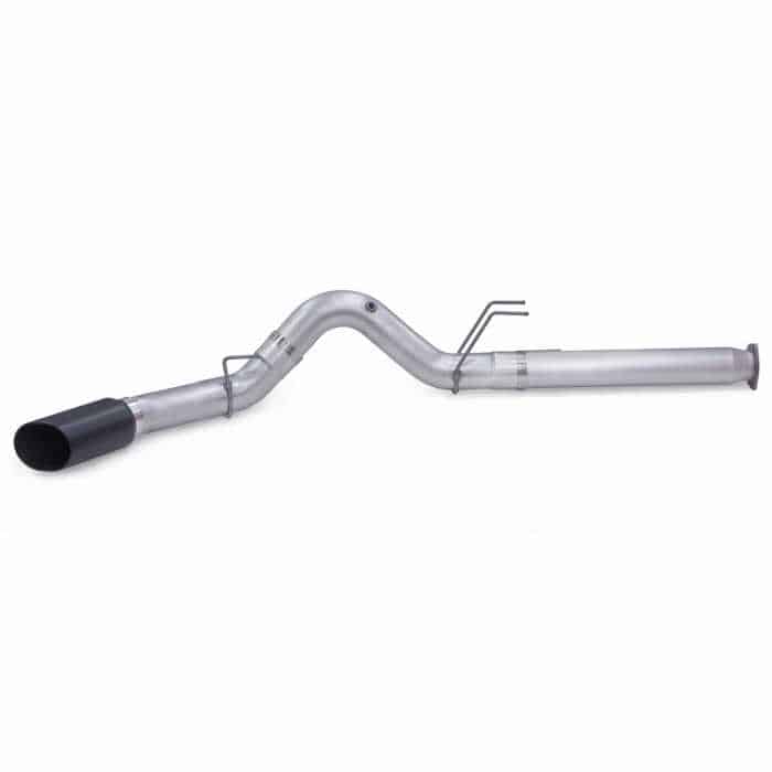Banks Monster Exhaust System 5-inch Single Exit, Cerakote Black Tip - Diesel Freak