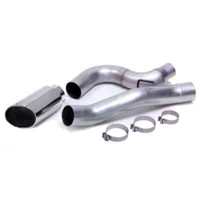 Banks Monster Exhaust System 5-inch Single Exit, Chrome Tip - Diesel Freak