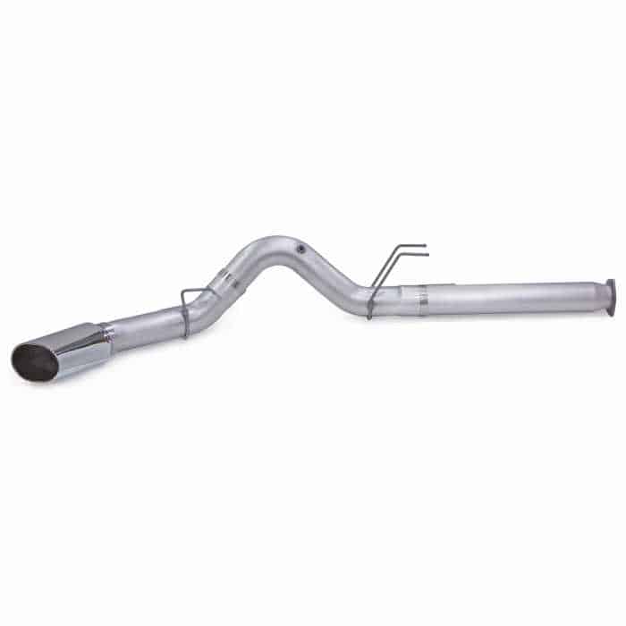 Banks Monster Exhaust System 5-inch Single Exit, Chrome Tip - Diesel Freak